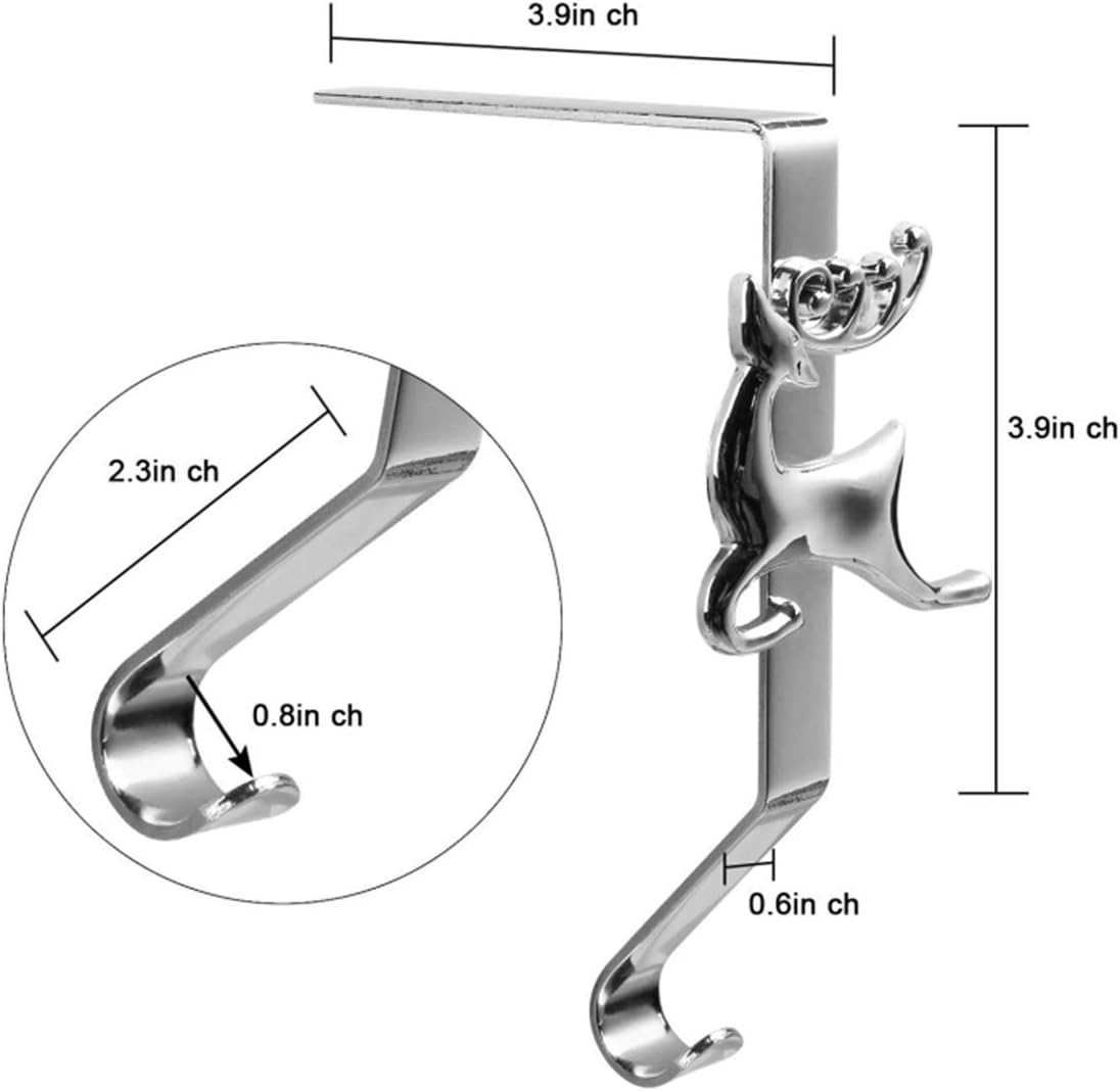 Weihnachtsstrumpfhalter (4 Stück)