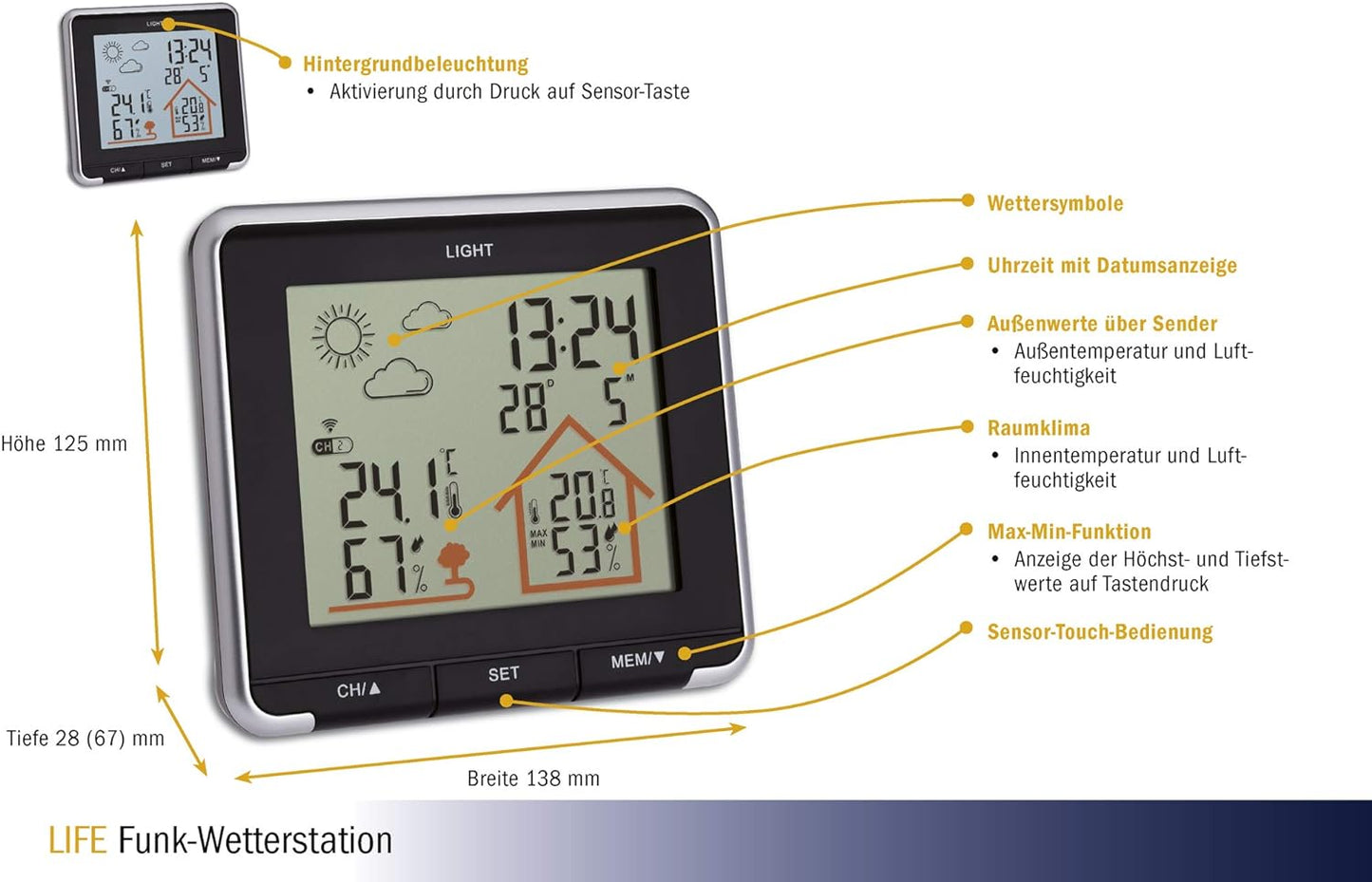 Life, Wetterstation