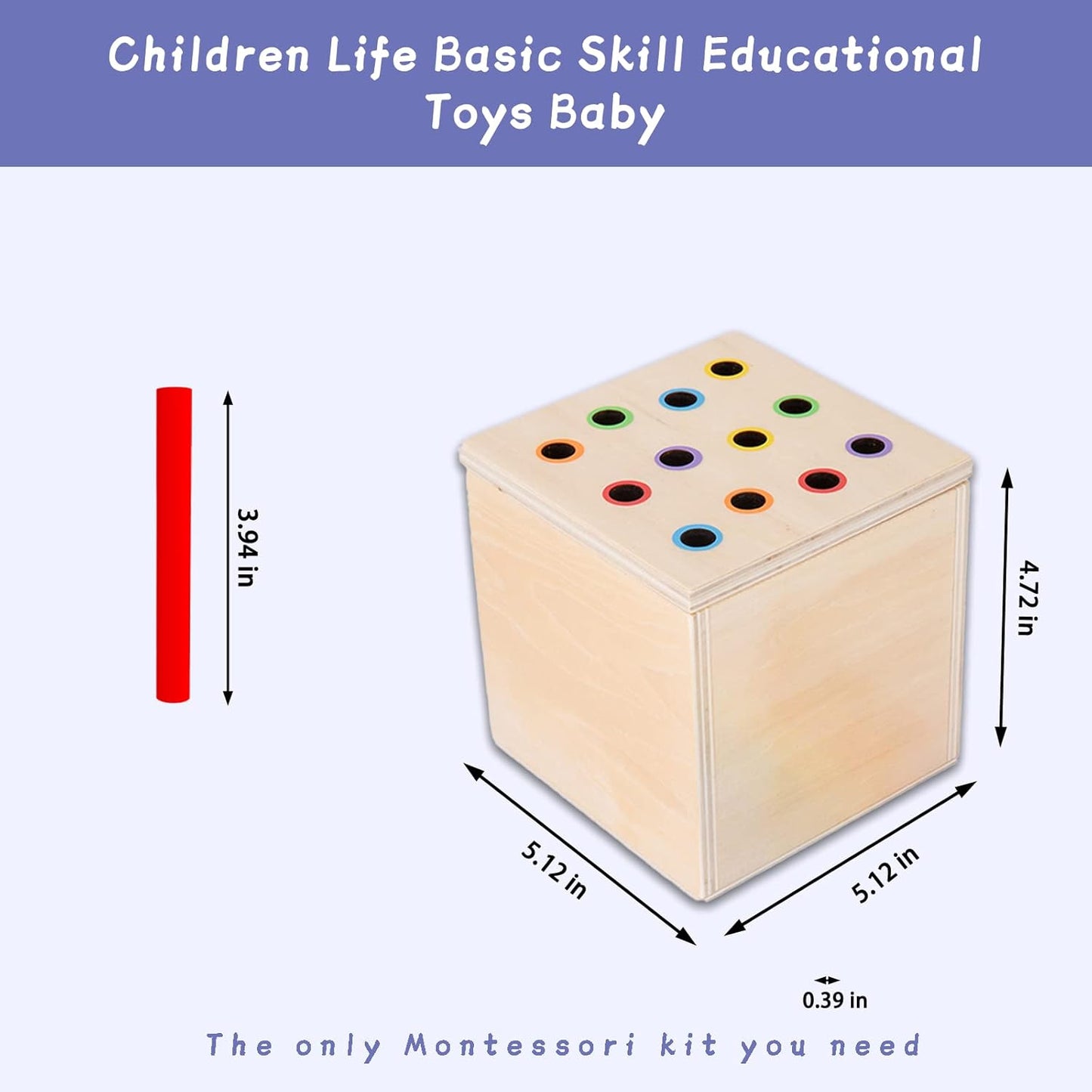 Montessori Spiel-Kit Box, 4-for-1