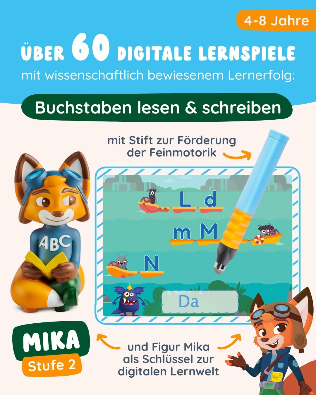 Starterset Mika ABC: Buchstaben Lesen & Schreiben