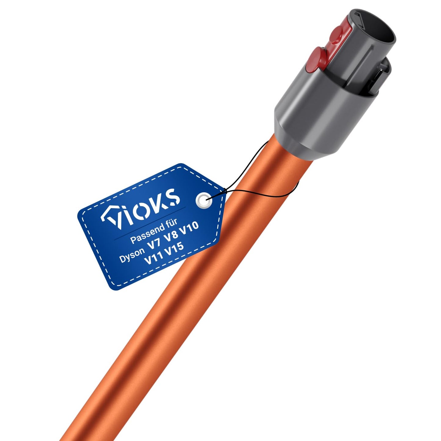 Staubsauger Teleskoprohr für Dyson Modelle, Orange