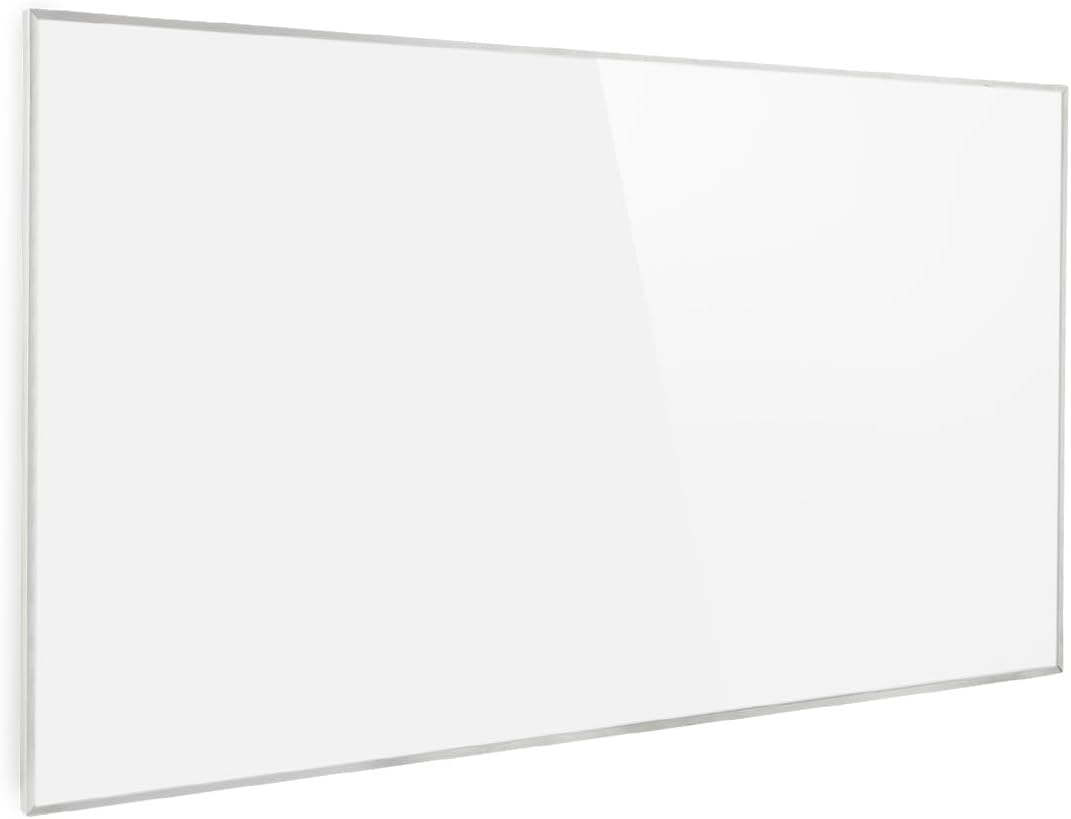Infrarotheizung mit Thermostat & Fernbedienung, 60 x 100 cm Weiß - 60 X 100 Cm