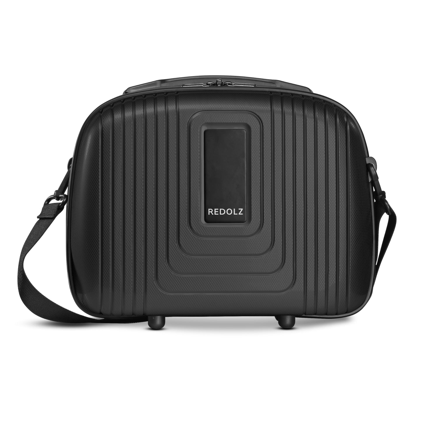 Essentials 14 Beautycase, Black Metallic Beauty Case (34 cm)