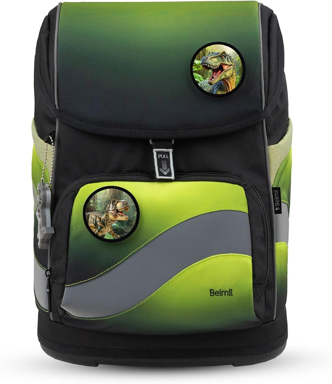 Smarty Plus Premium Schulranzen Set, Black Green 2