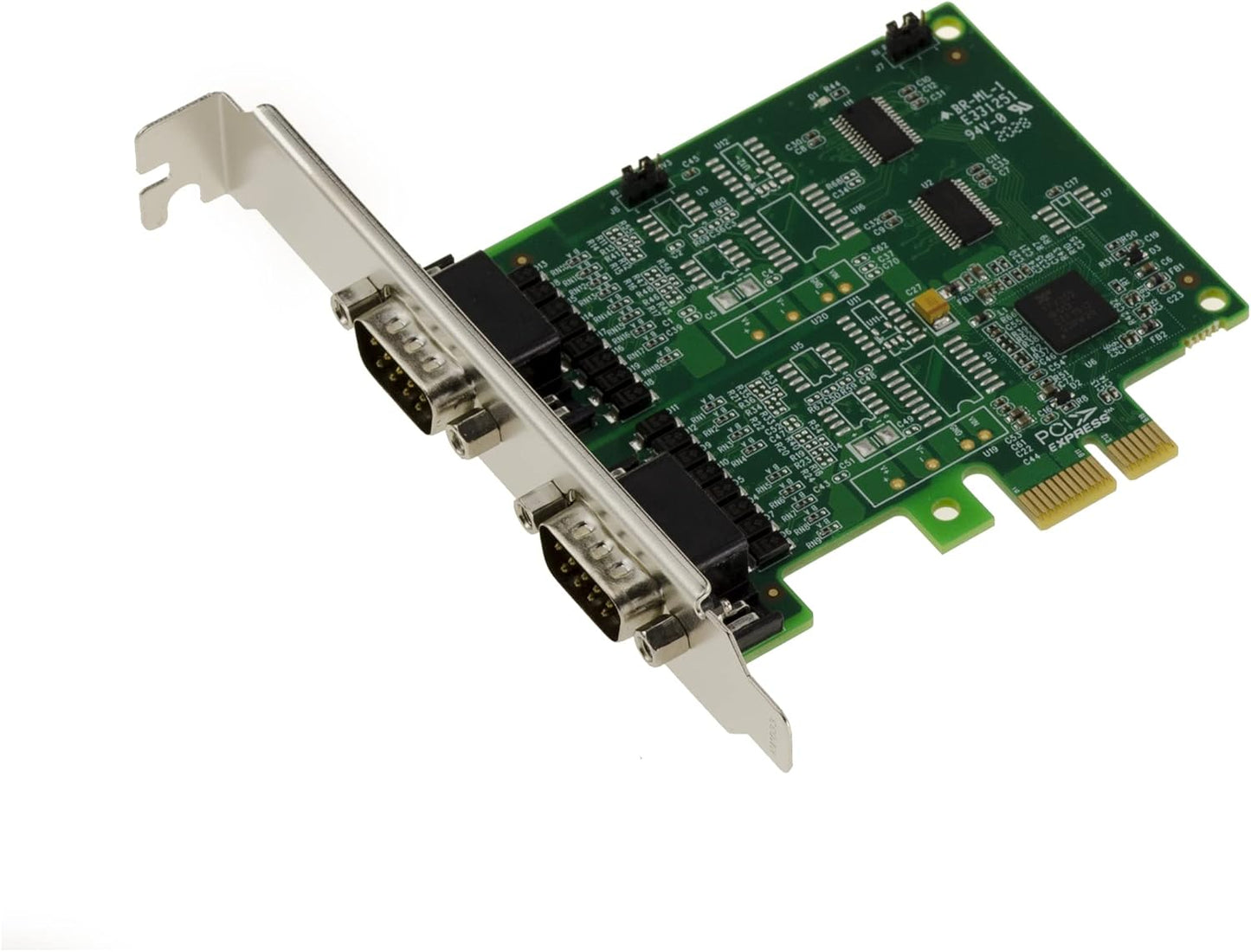 PCIe Controller-Karte mit 2 COM Ports RS232