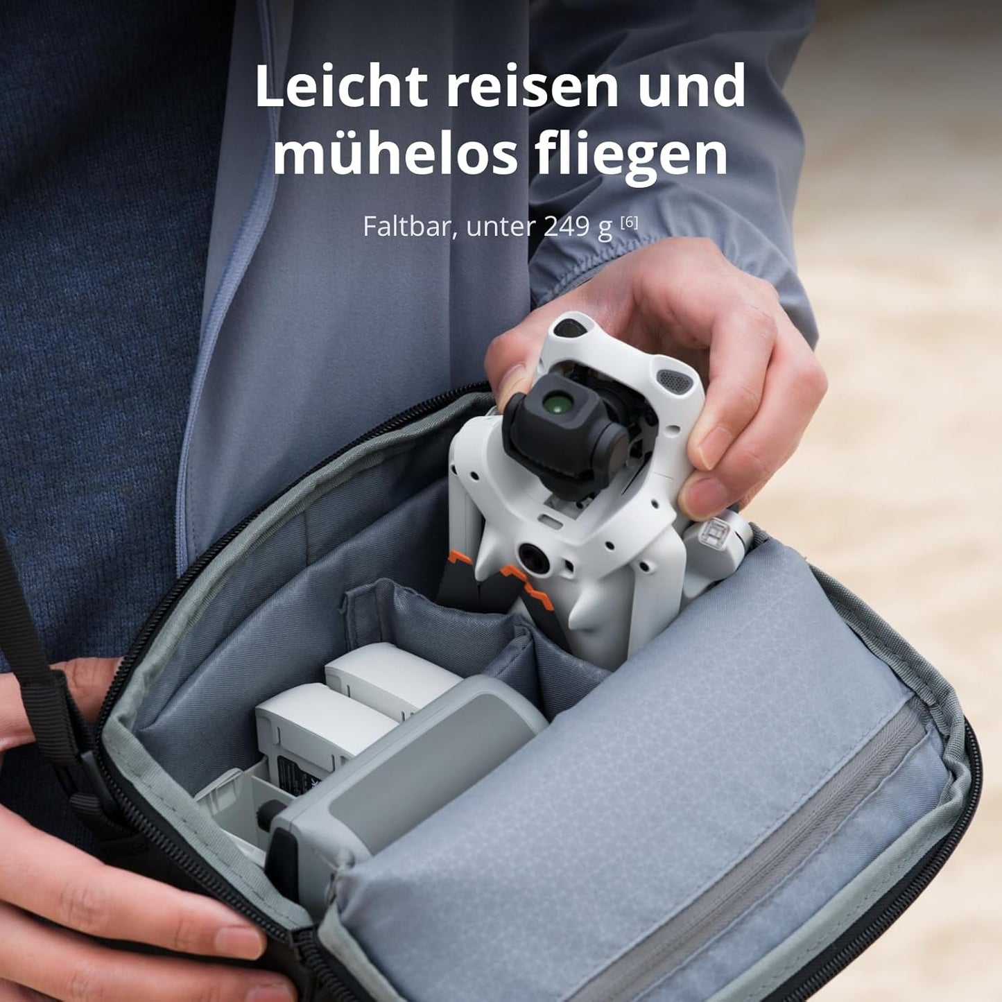 Lito 1 Combo Drohne mit 4K Kamera & 2 Akkus, DJI Lito 1 Combo mit zwei Akkus (DJI RC-N3)