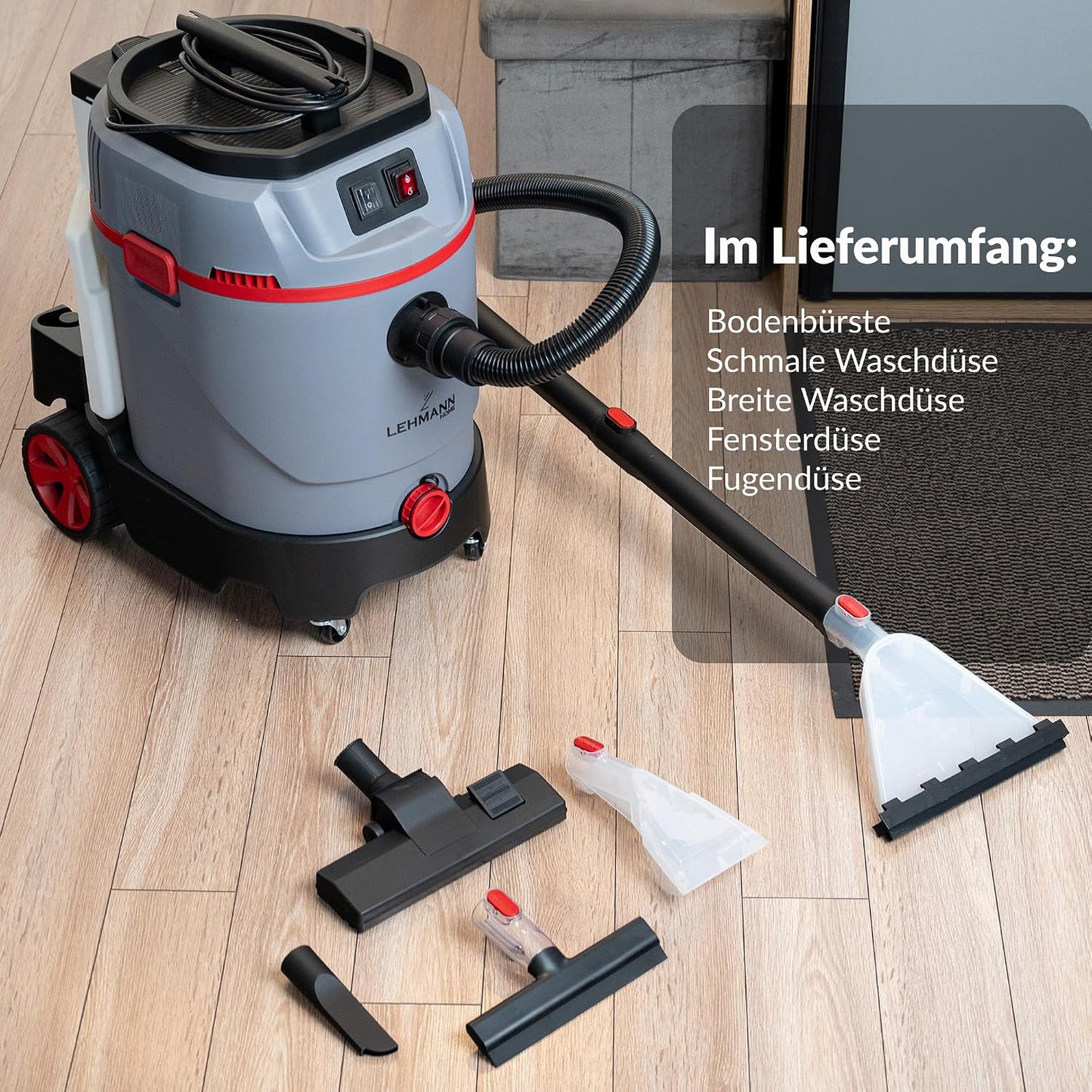 Profi Teppich- & Polsterreiniger