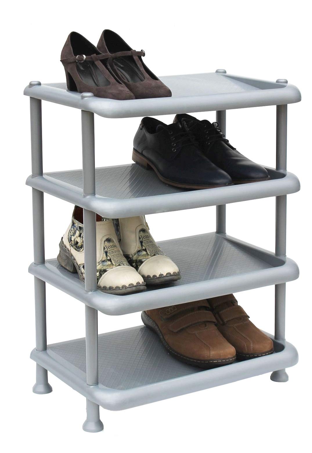 Schuhregal mit 4 Ebenen