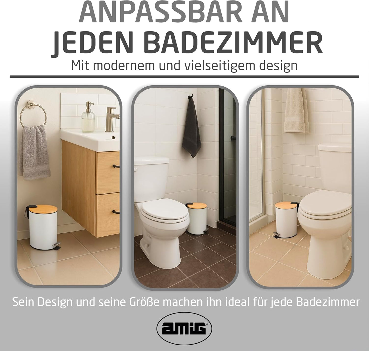 Kosmetikeimer, Weiss