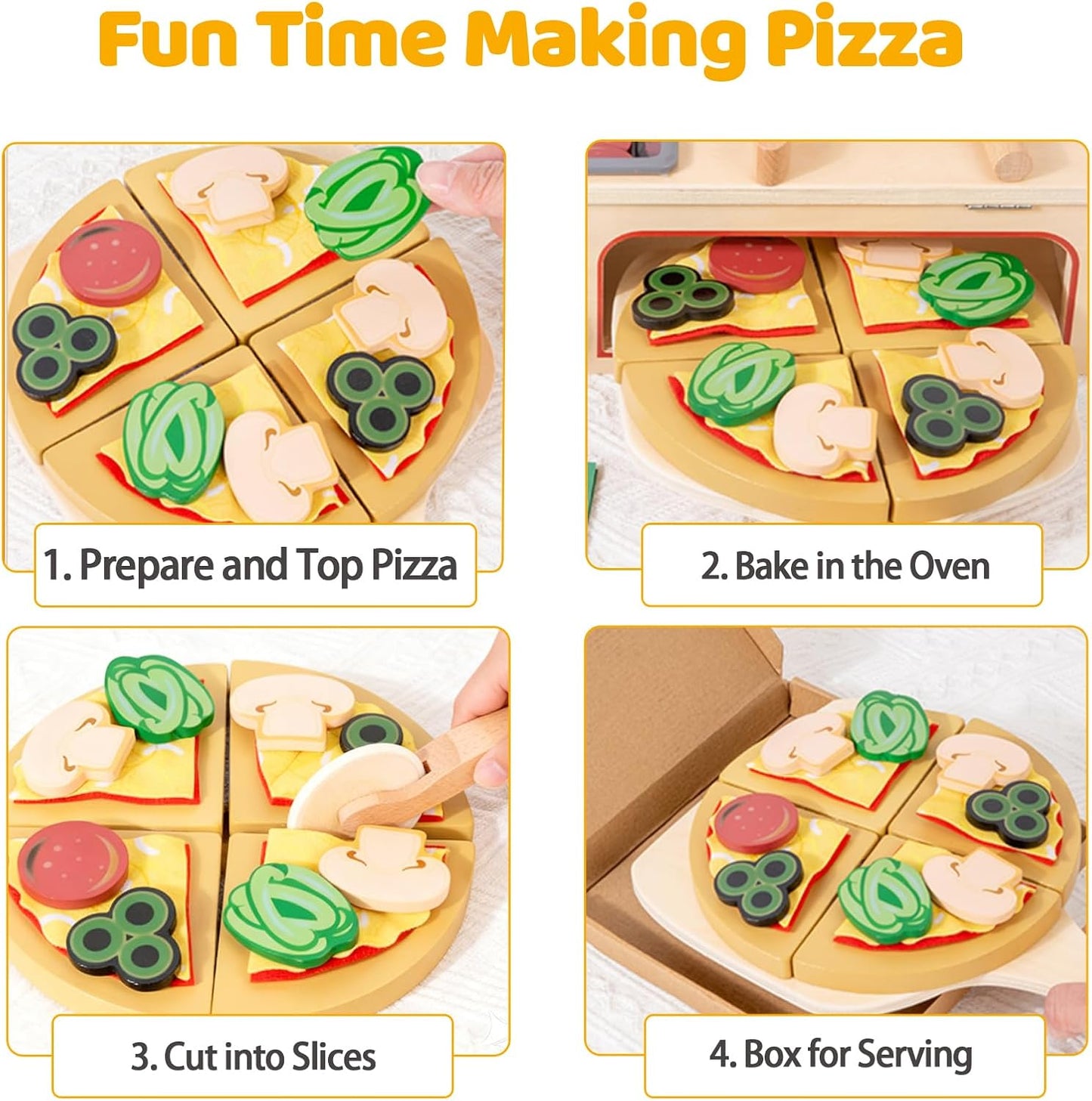 Kinder Pizza Spielset, Pizzaofen