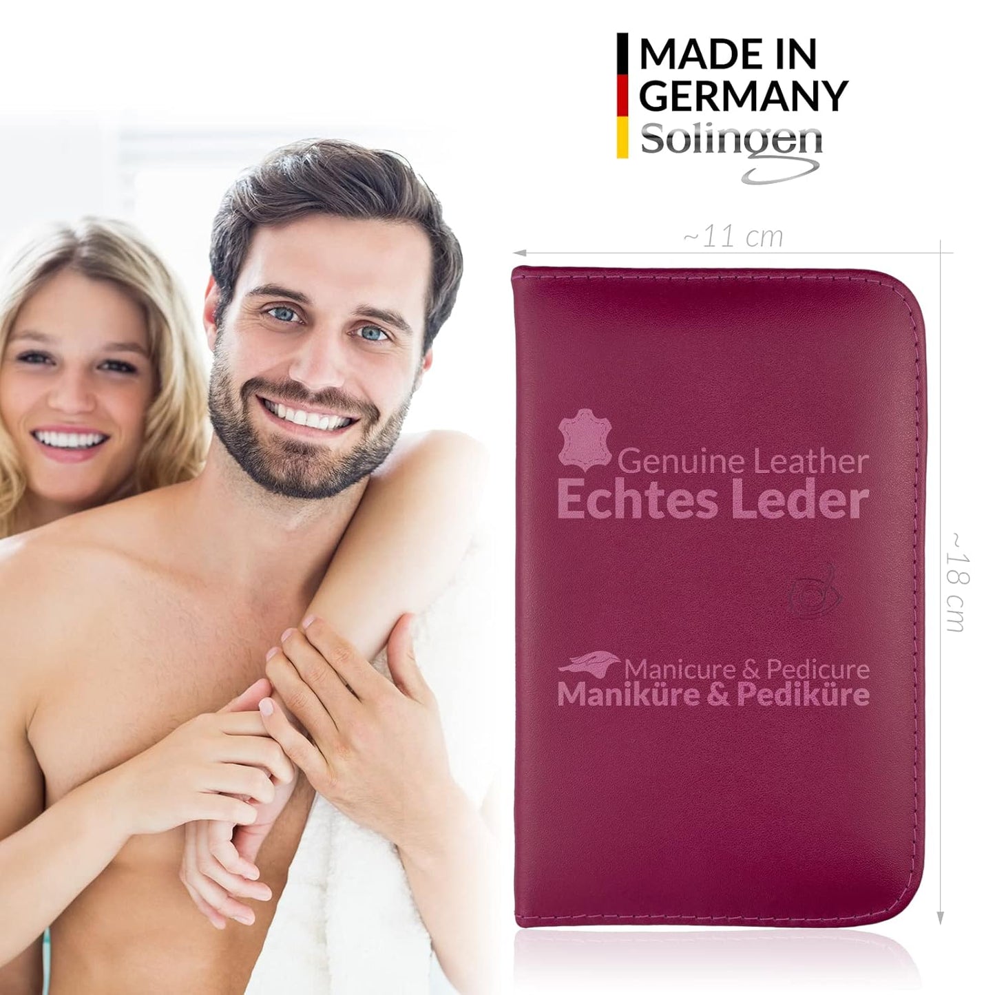 Mega Maniküre-Pediküre-Set, Fuchsia