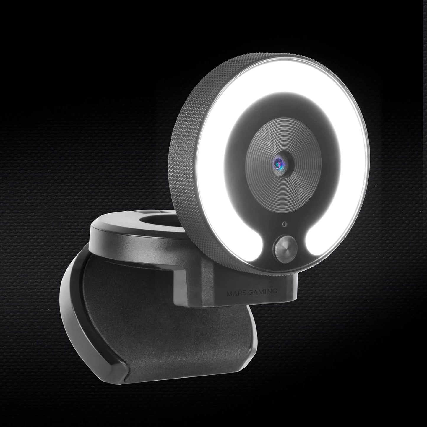 Full HD Webcam MWPRO mit Mikrofon und Beleuchtungsring, MWPRO