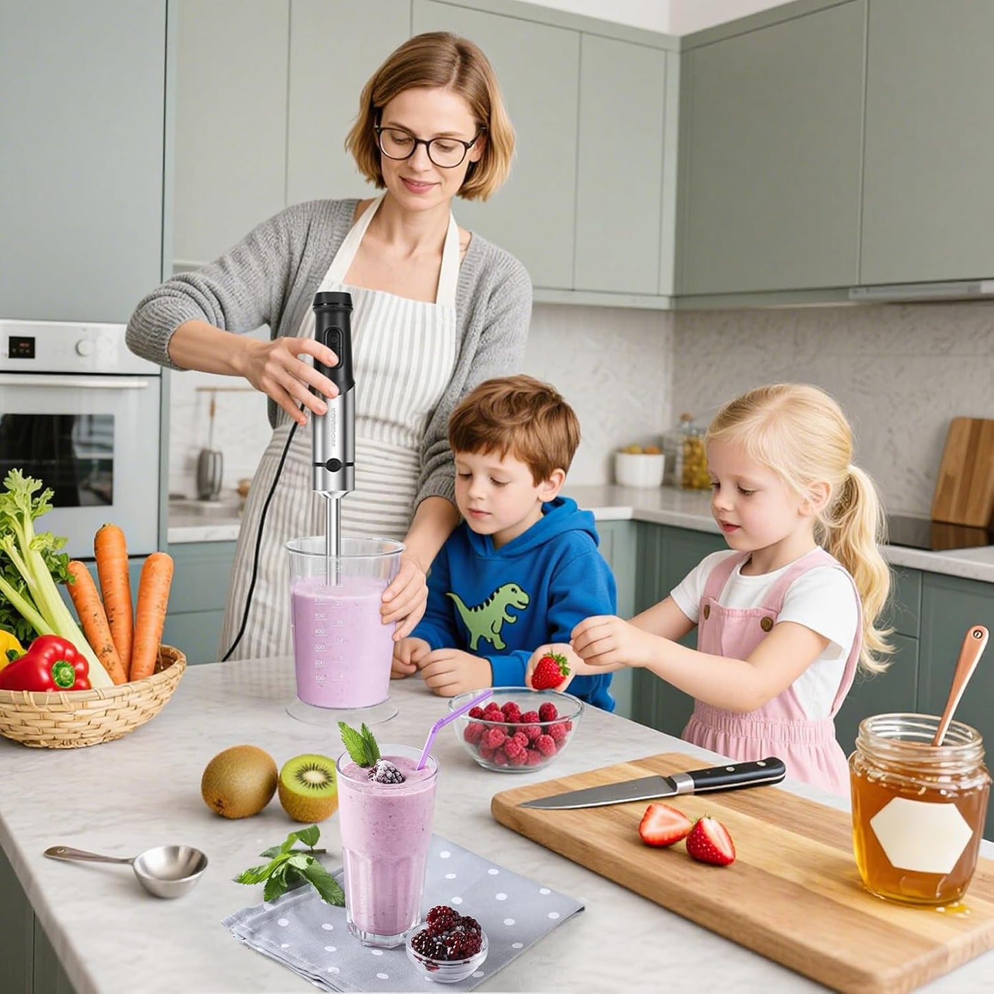 Stabmixer Set, 2-in-1