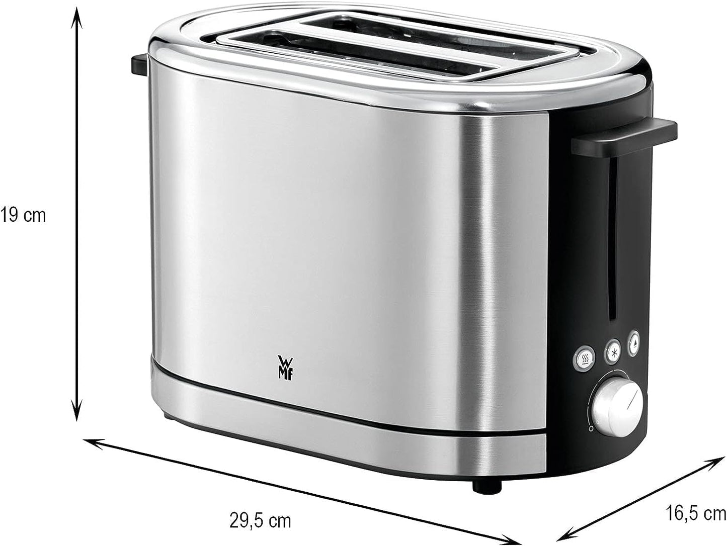XXL Doppelschlitz Toaster