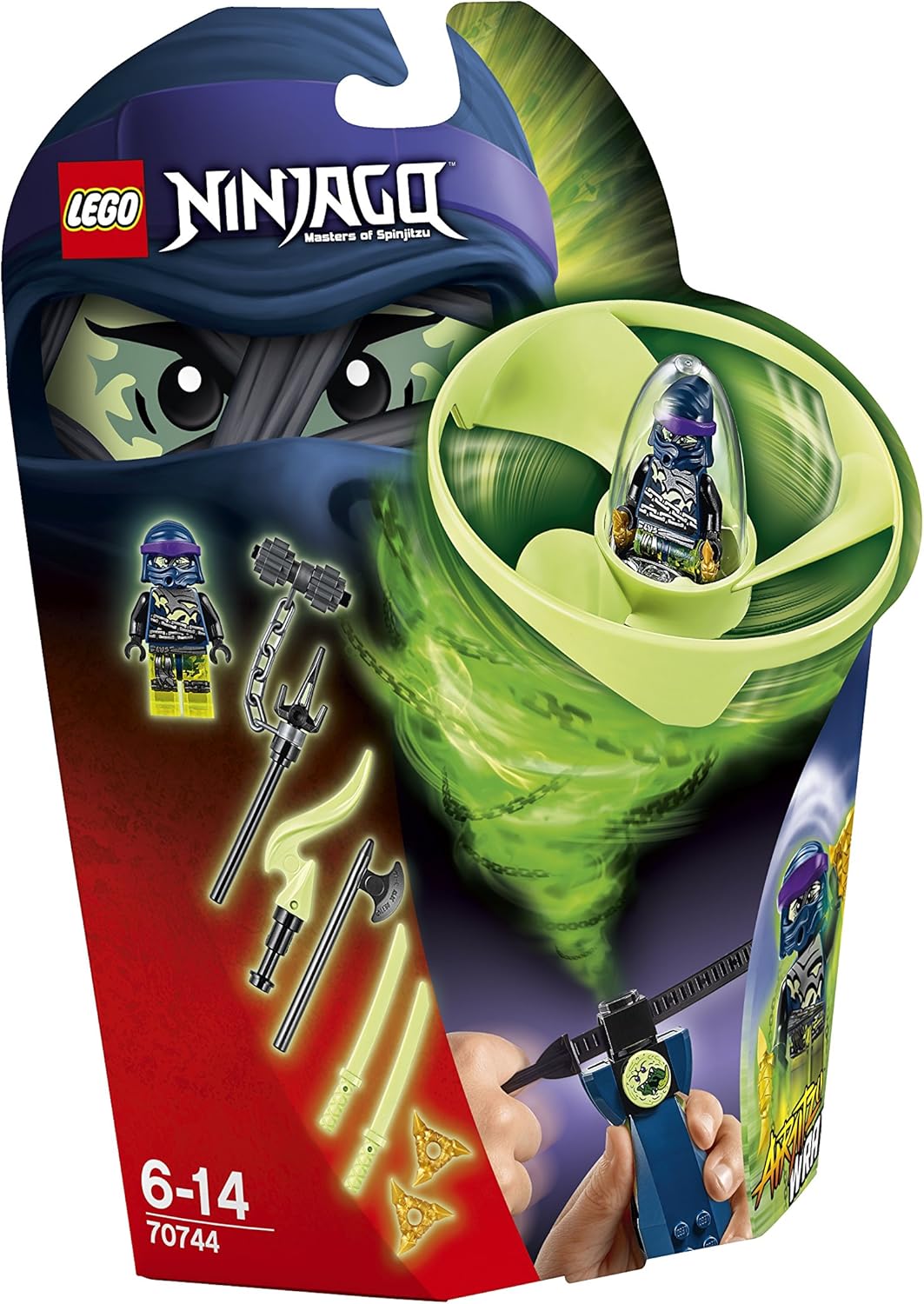 Ninjago 70744 - Airjitzu Wrayth Flieger, 70744 Wrayth