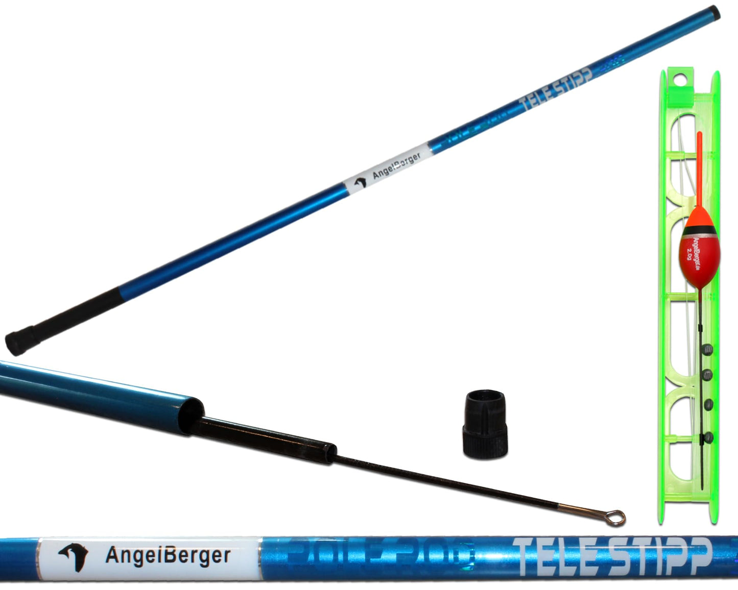 Stipprute Angel-Set für Kinder und Köderfische