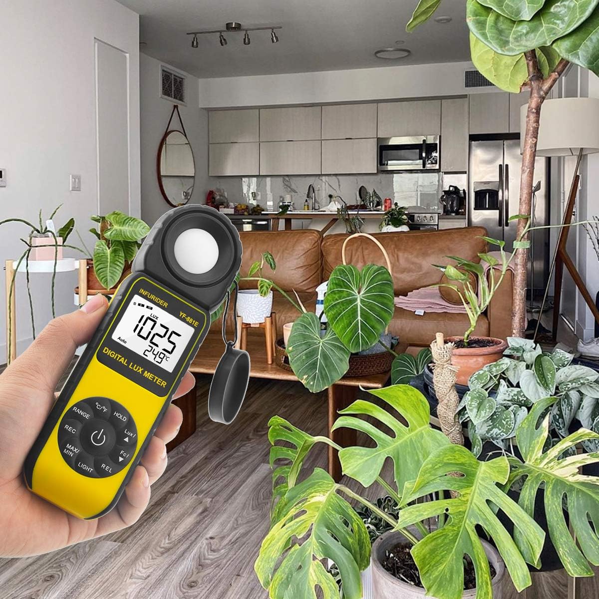Digitales Luxmeter YF-881E, 881E