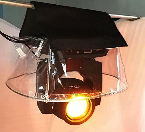 8er-Set Regenschutz für Moving Head, Transparent Cover For Moving Beam Light