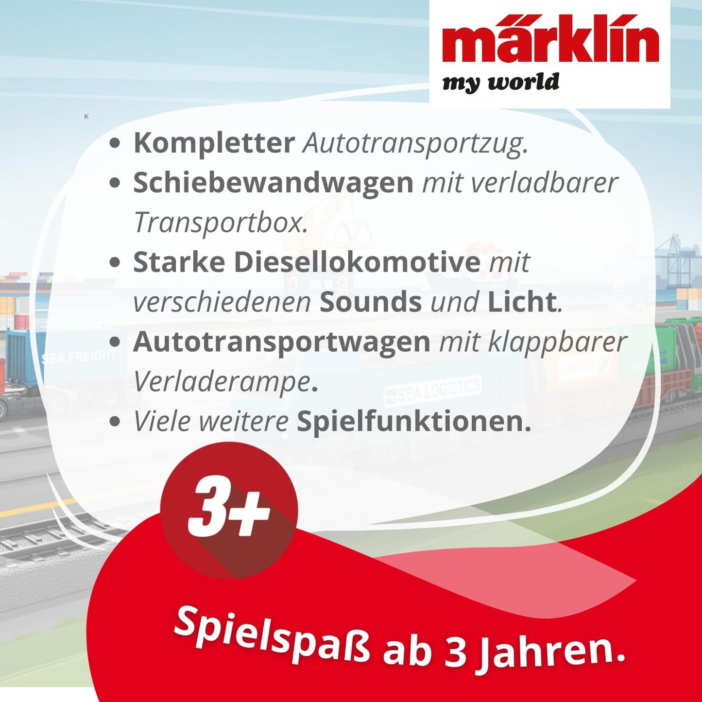 Startpackung Autotransport Lokomotive