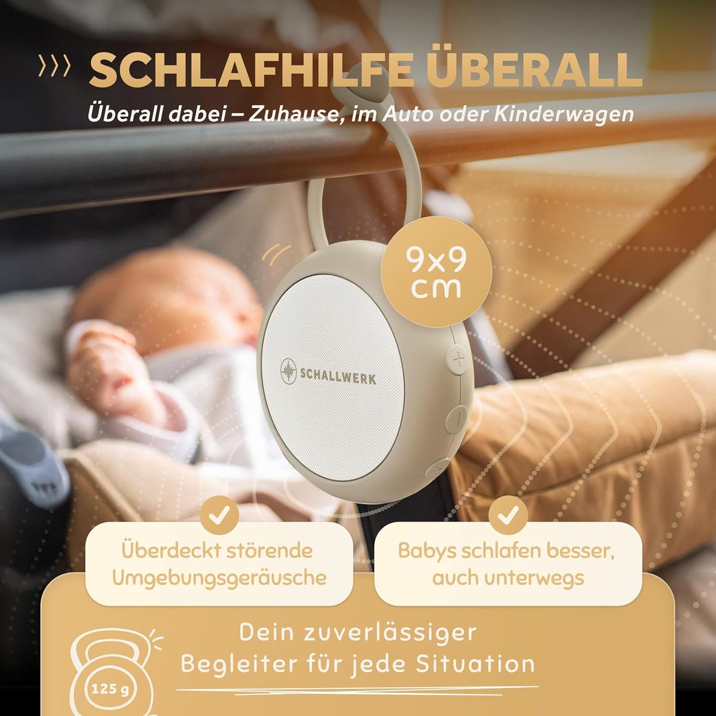 White Noise Machine, Coffee Brown
