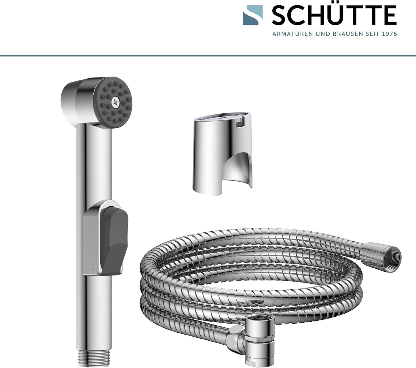 Waschbeckenhandbrause Set mit Schlauch, 78016