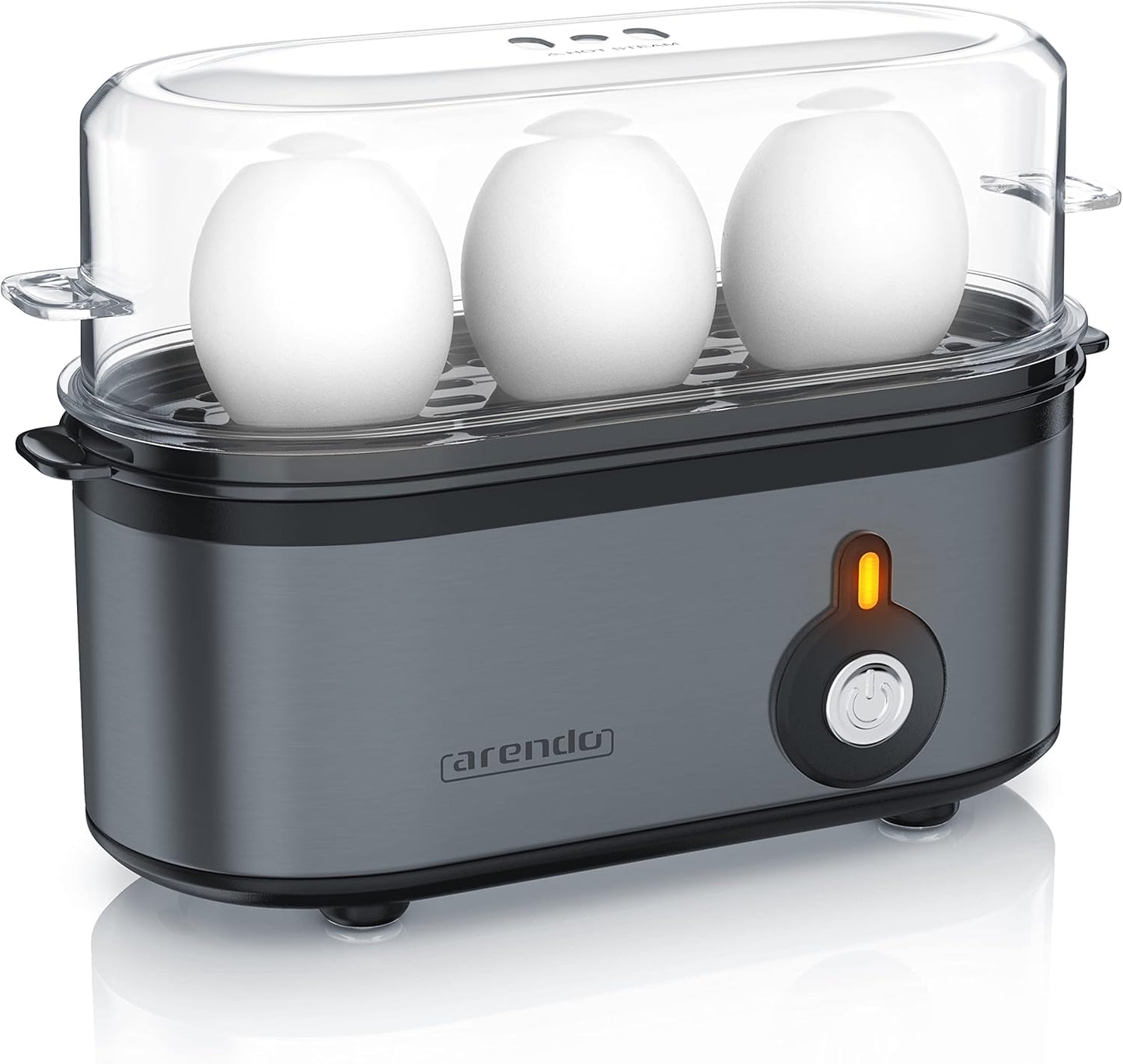 Eierkocher Threecook, Cool Grey