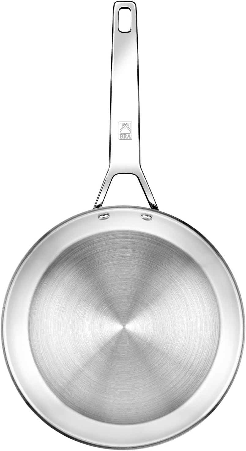 Edelstahl Bratpfannen-Set (2-tlg., 24/28 cm), 24 y 28 cm
