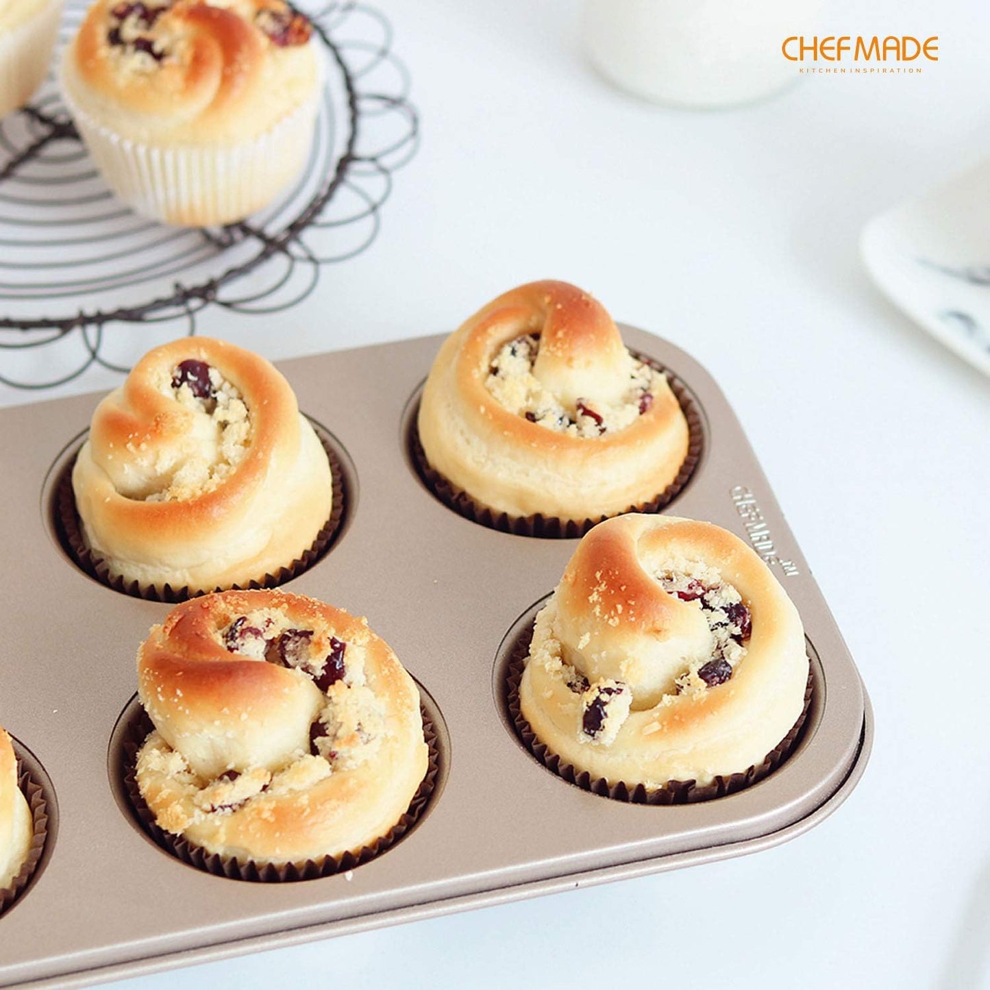 Muffin-Backform, 6-tassen Muffin Pan