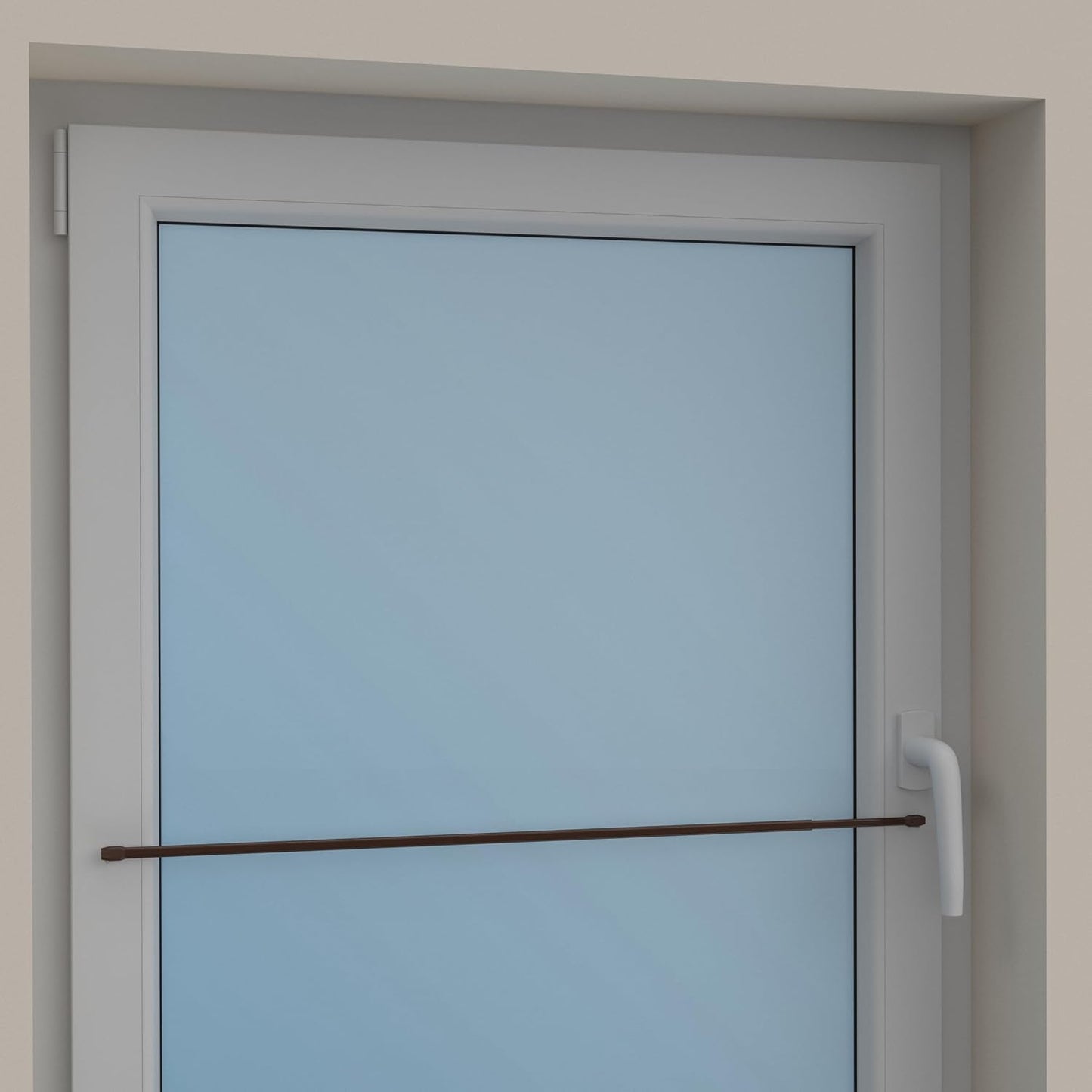 Ausziehbare Vitragestangen, 2 Stück, 40-60 cm, 40-60 cm