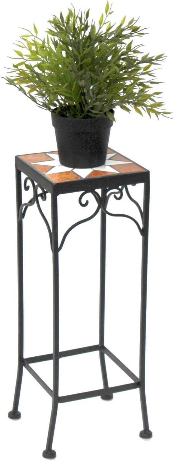 2er-Set Blumenhocker Mosaik 12012