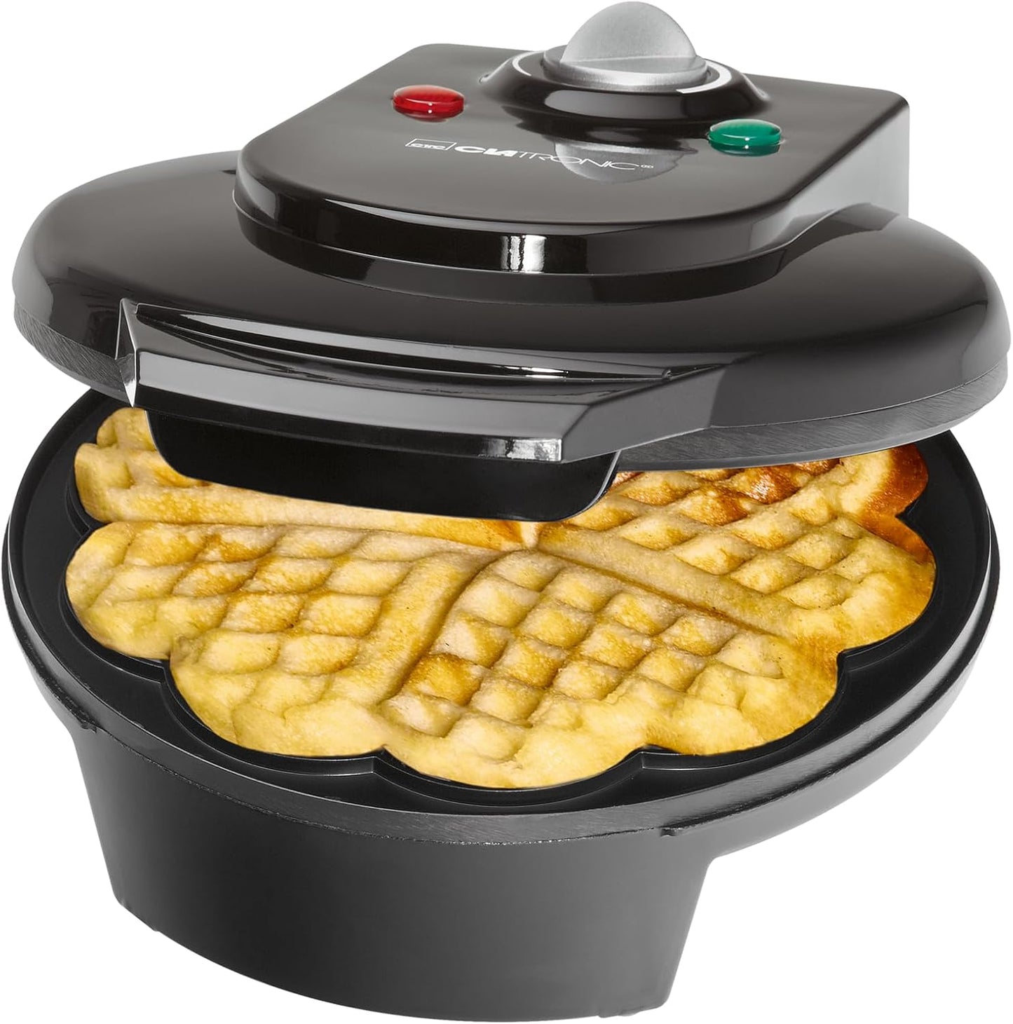 Herzwaffeleisen, Schwarz