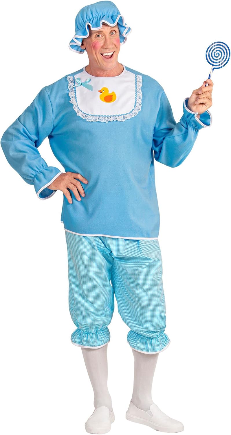 Kostüm Riesen Baby, S Blau