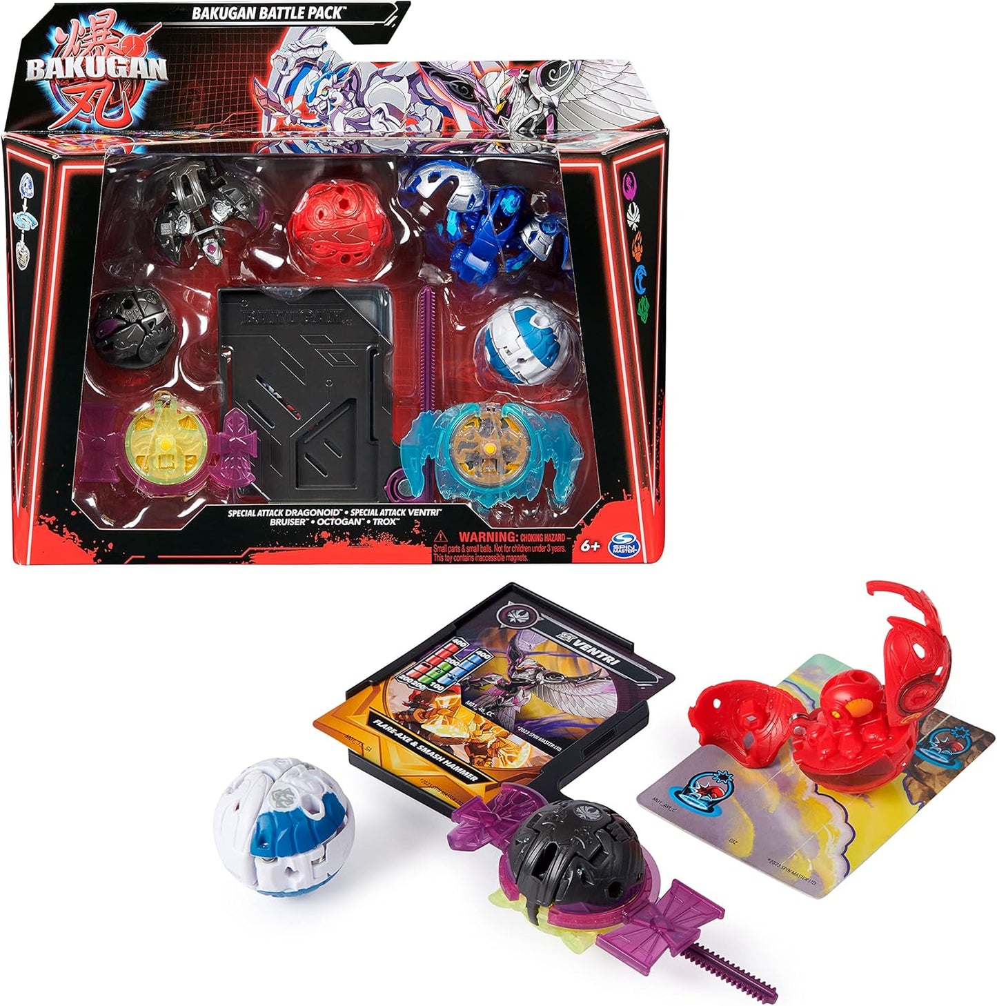 Battle 5-Pack Special Attack, Battle 5-pack Draganoid Single