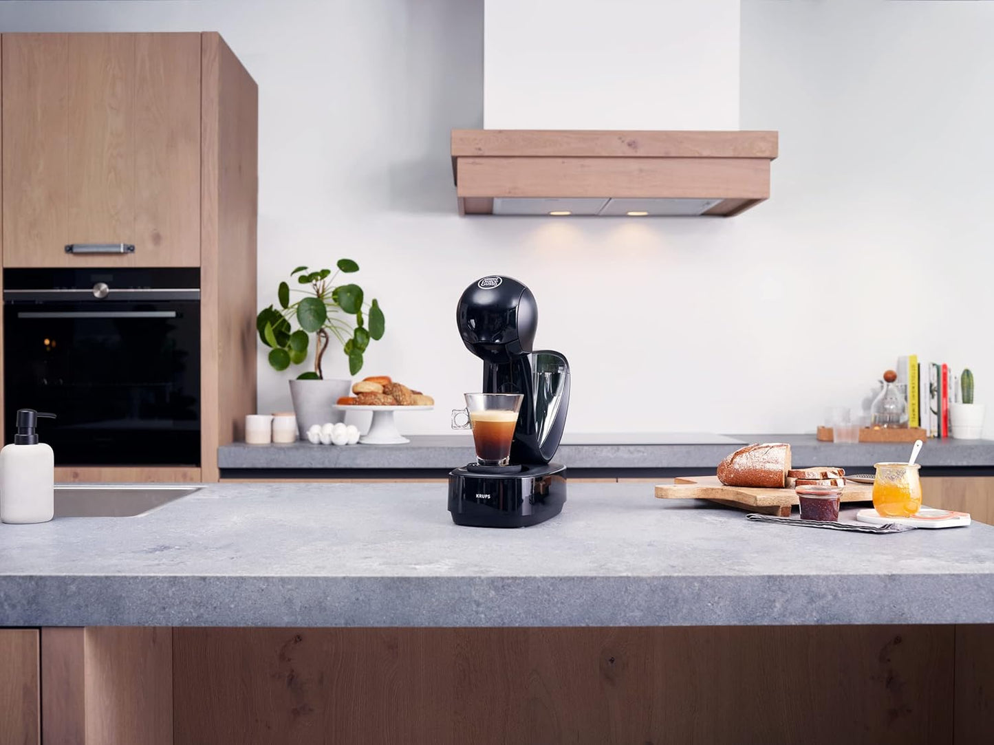 Kaffeekapselmaschine Infinissima, Cosmic Grey Single