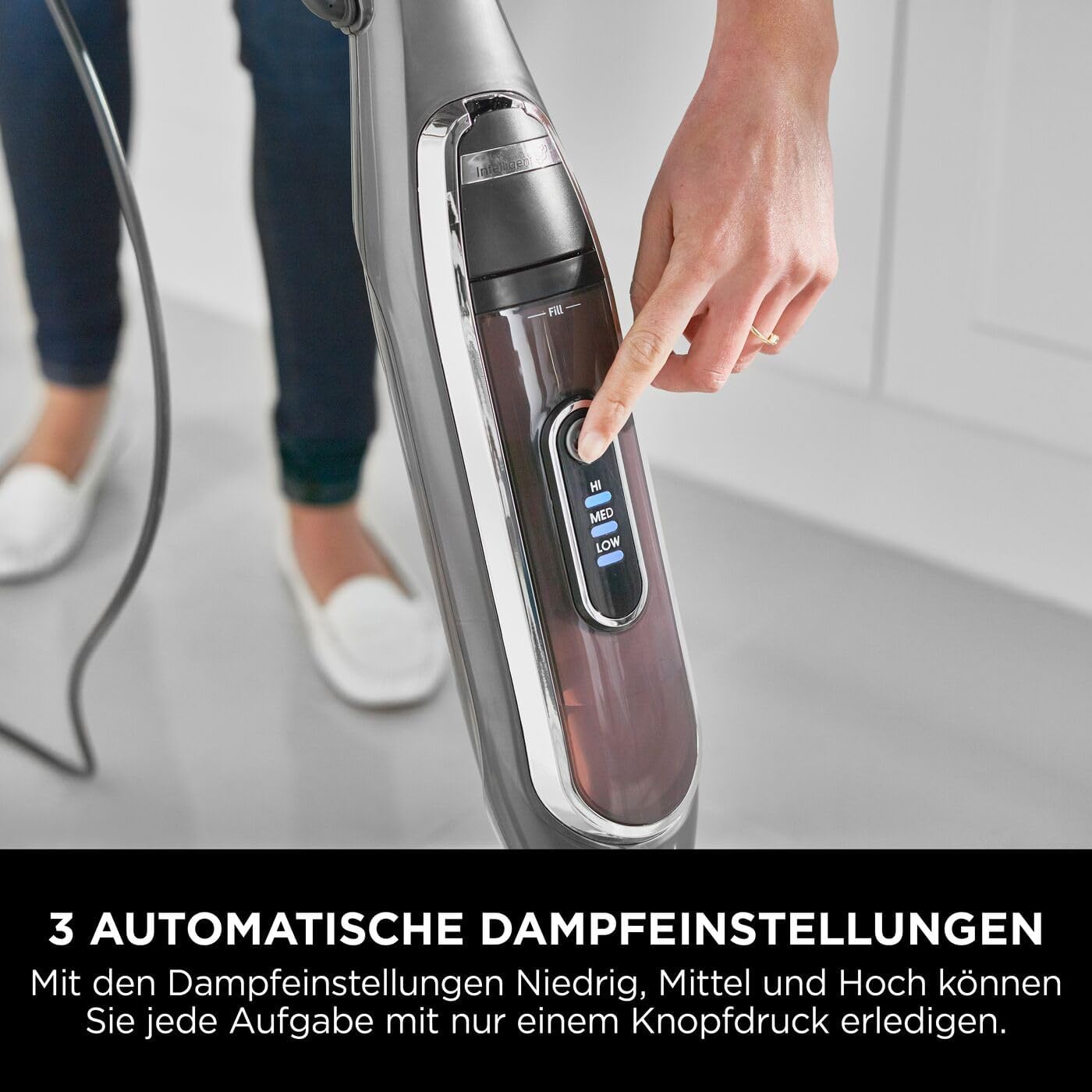 Klik n' Flip Dampfreiniger S6003EU, Klik n' Flip Automatic