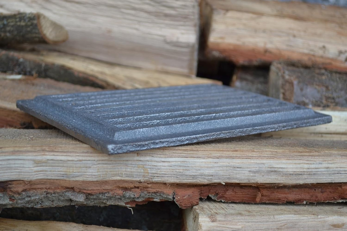 Gussrost 19x14 cm für Kaminöfen, Gusseisen 19 x 14 cm