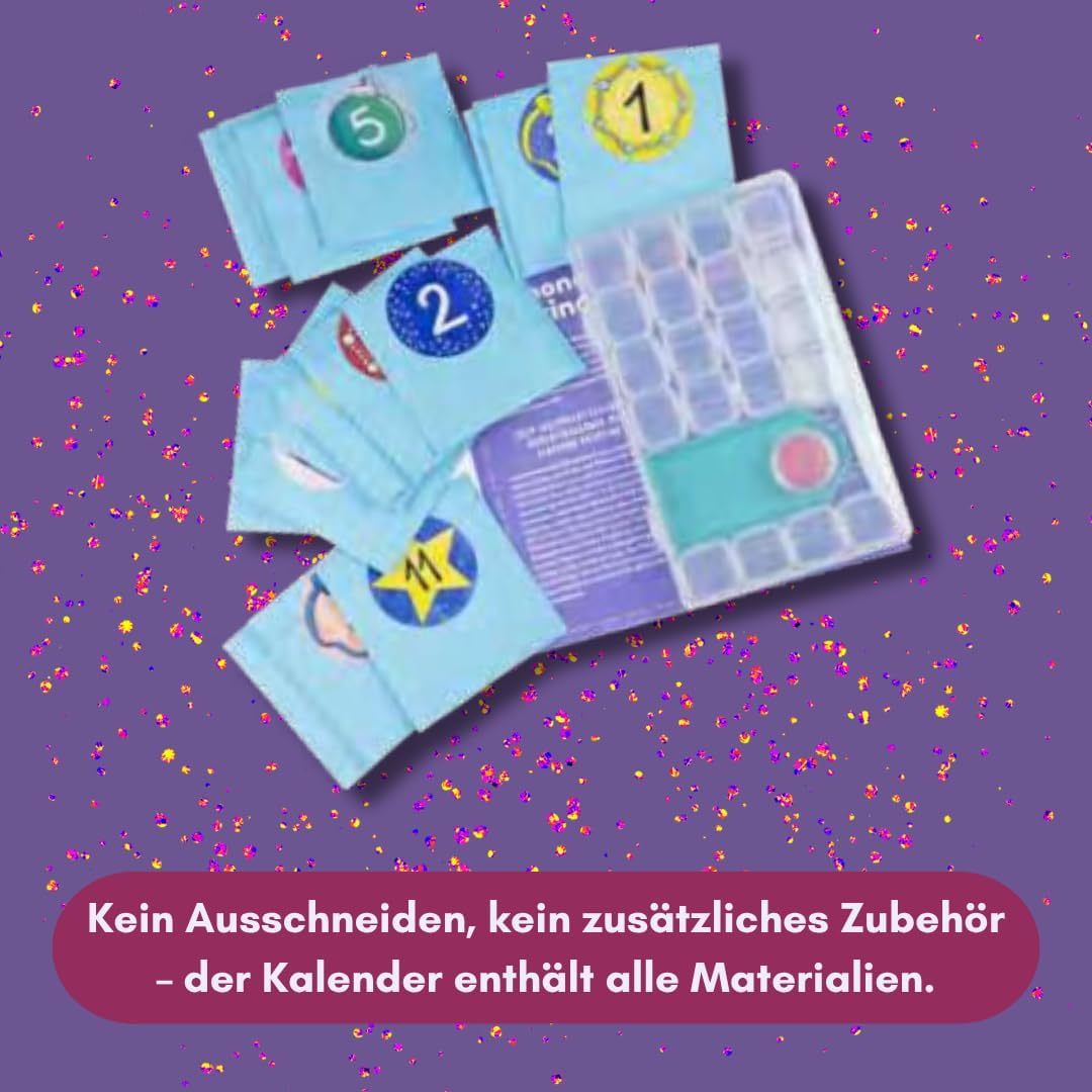 Diamond Painting Adventskalender Glitzerndes Weihnachtsdorf