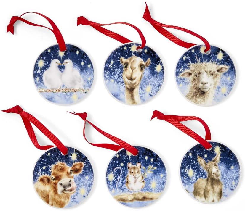 Christbaumschmuck-Set (6 Stück)