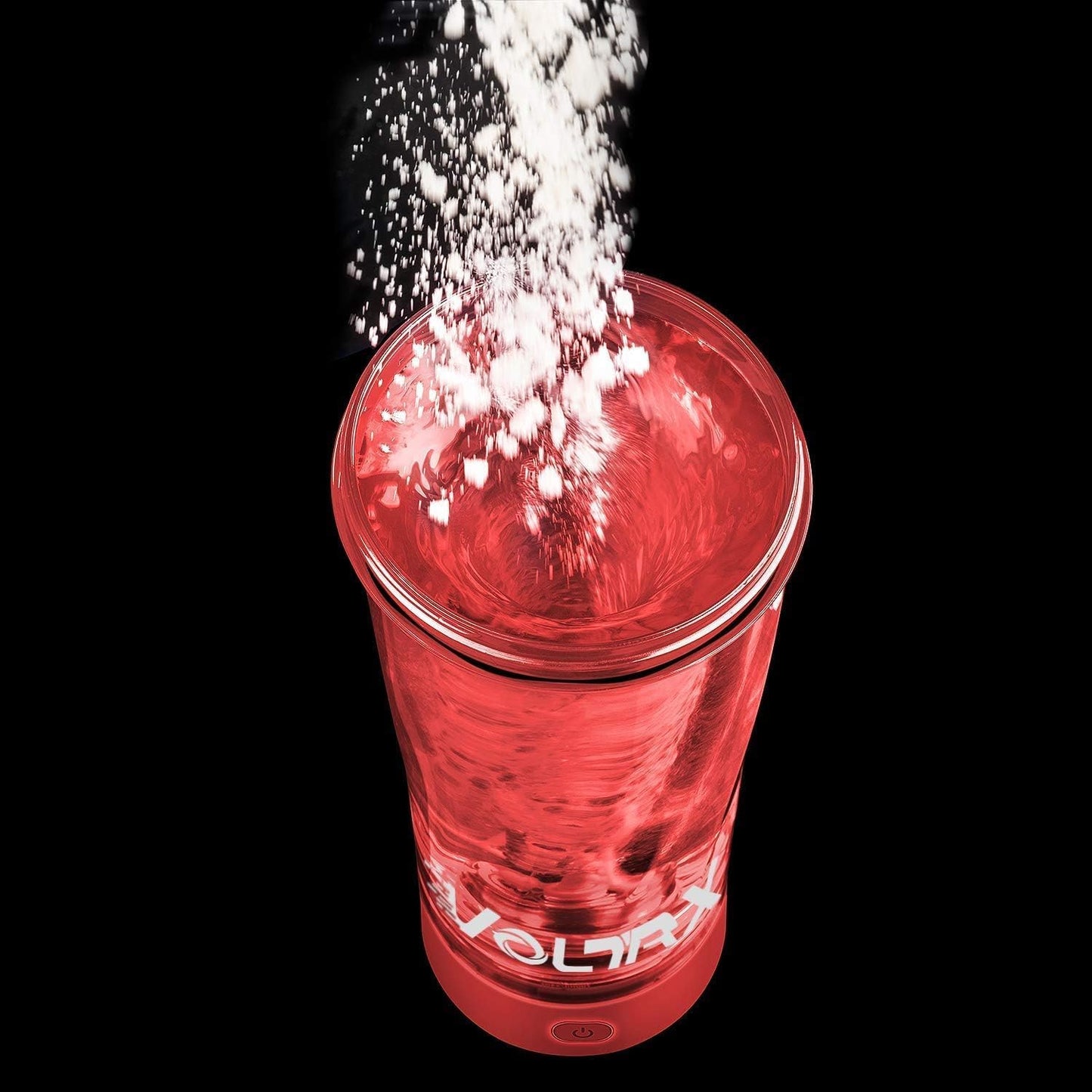 Elektrischer Protein-Shaker VortexBoost, Dunkelrot