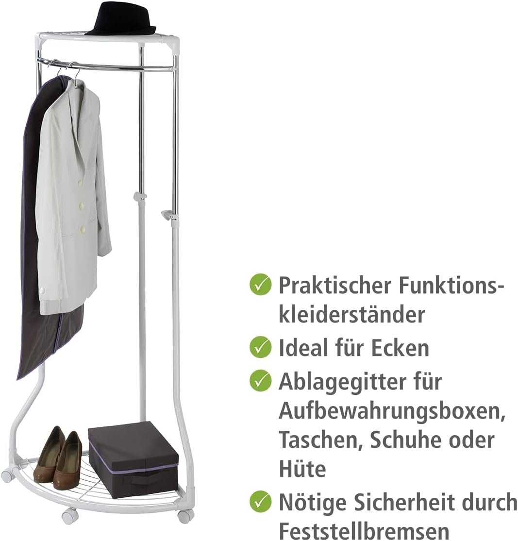 Kleiderständer Pointy, 166 x 55 x 70 cm
