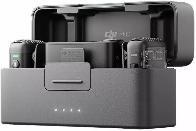 Mic 2 (2 TX + 1 RX + Charging Case), DJI Mic 2 (2 Sender + 1 Empfänger + Ladeschale)