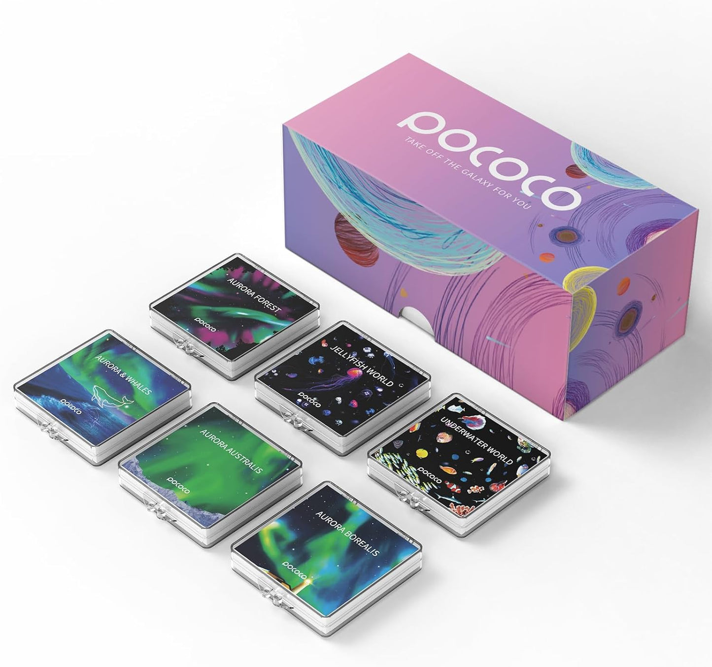 Aurora And Deep Sea - Scheiben für den Galaxy Projektor, Aurora And Deep Sea
