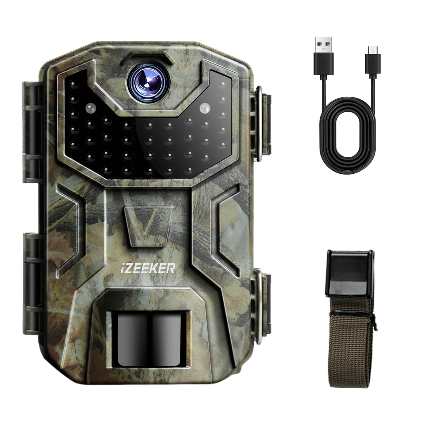 iG200 Wildkamera mit Bewegungsmelder und Nachtsicht, Camouflage