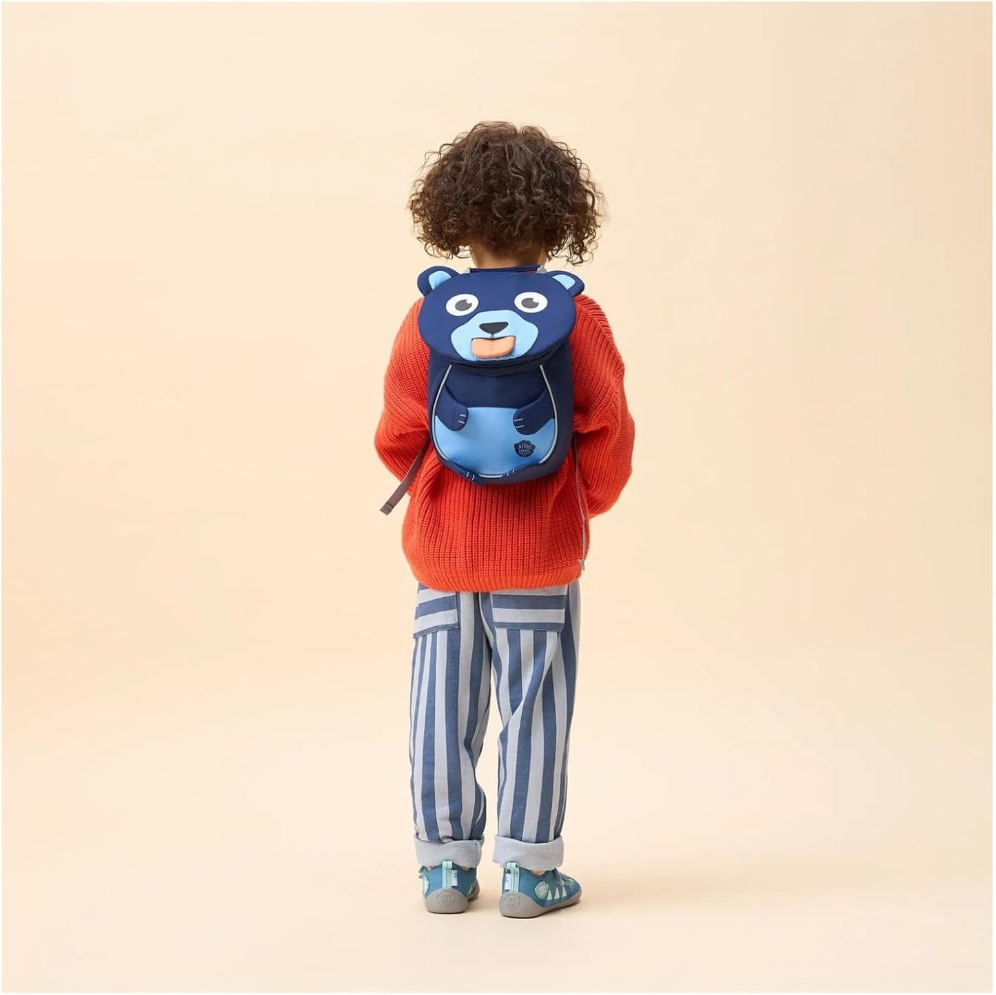 Kleiner Freund Kindergartenrucksack, Einheitsgrösse Bär - Blau