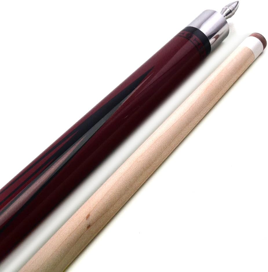 2-teiliger Billard Queue, 11.5mm Spitze, rot 11.5mm