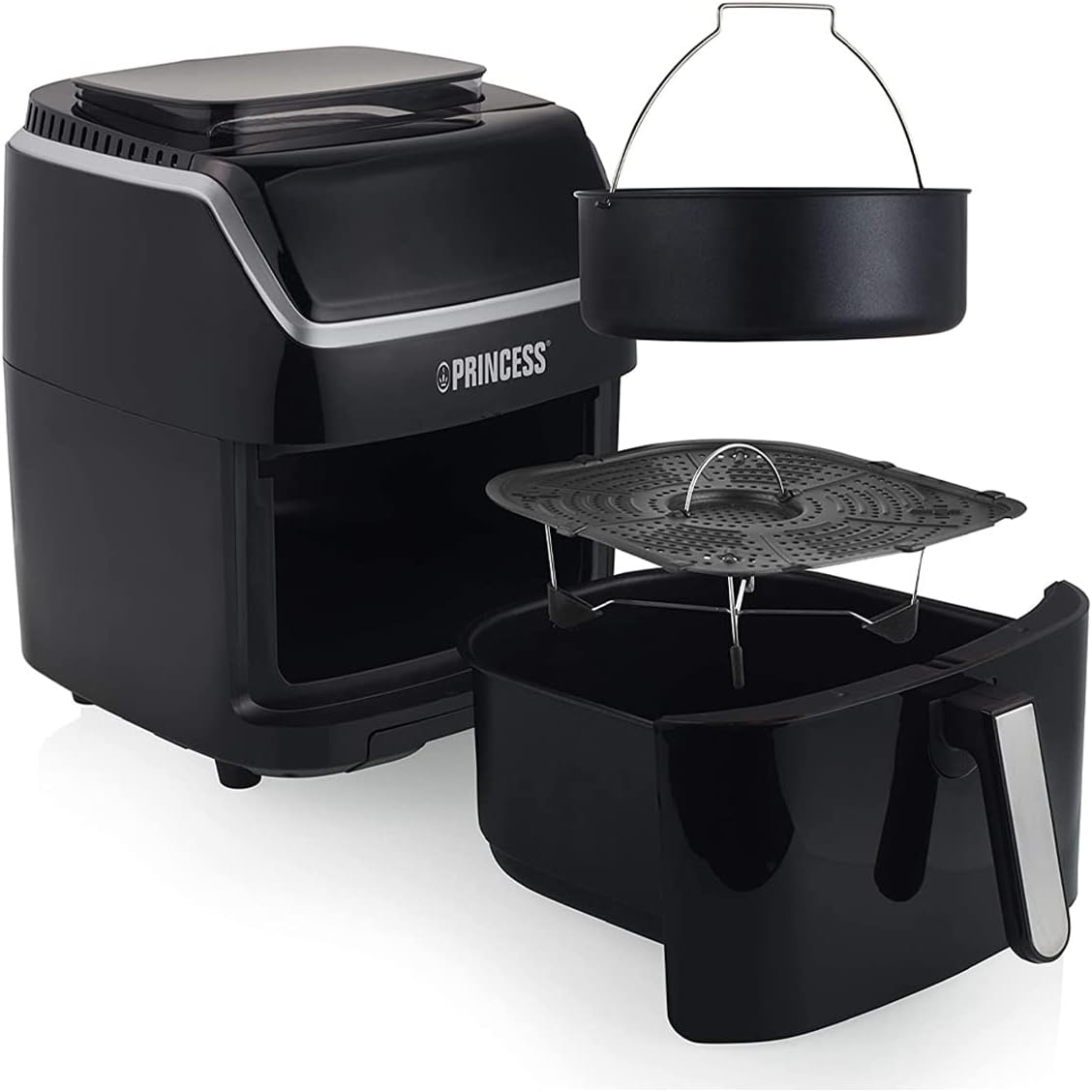 Dampf-Heissluftfritteuse 2-in-1, 6 L Ohne Zubehör-Set