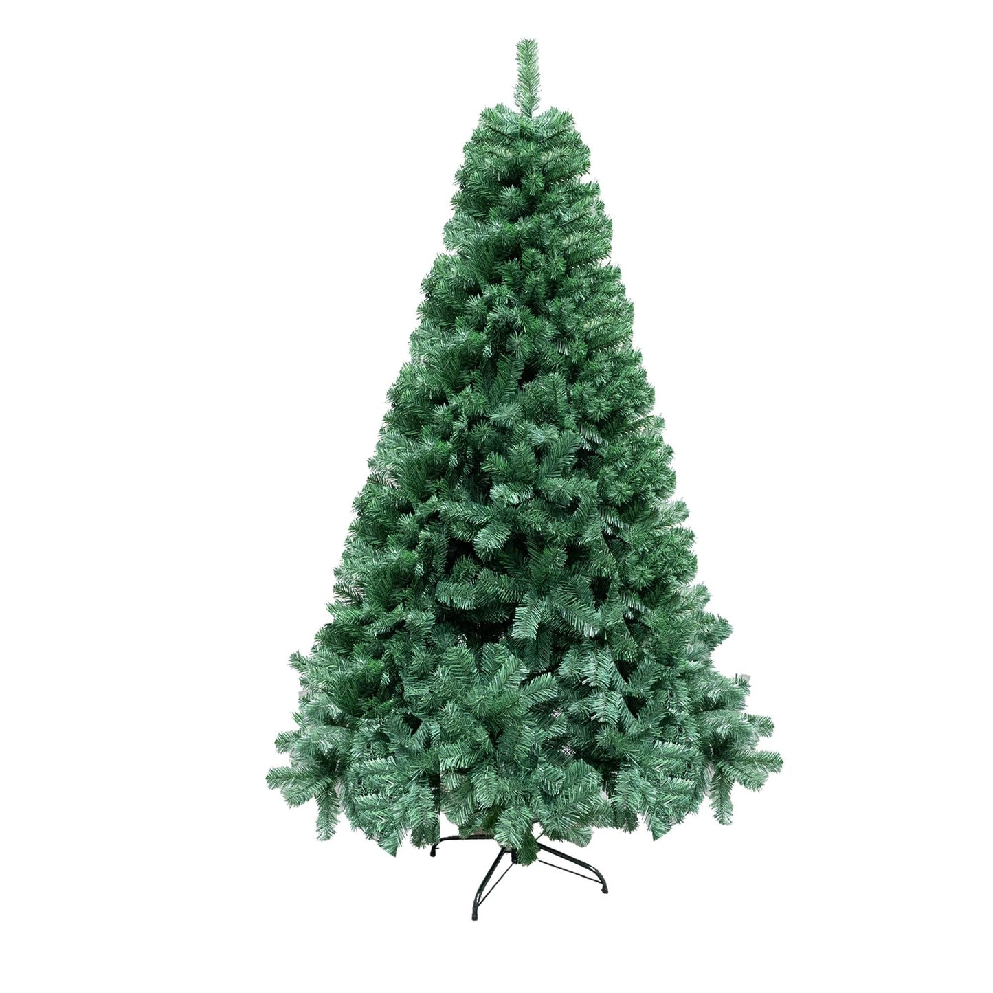 Künstlicher Weihnachtsbaum mit Metallständer, Grün 120 cm