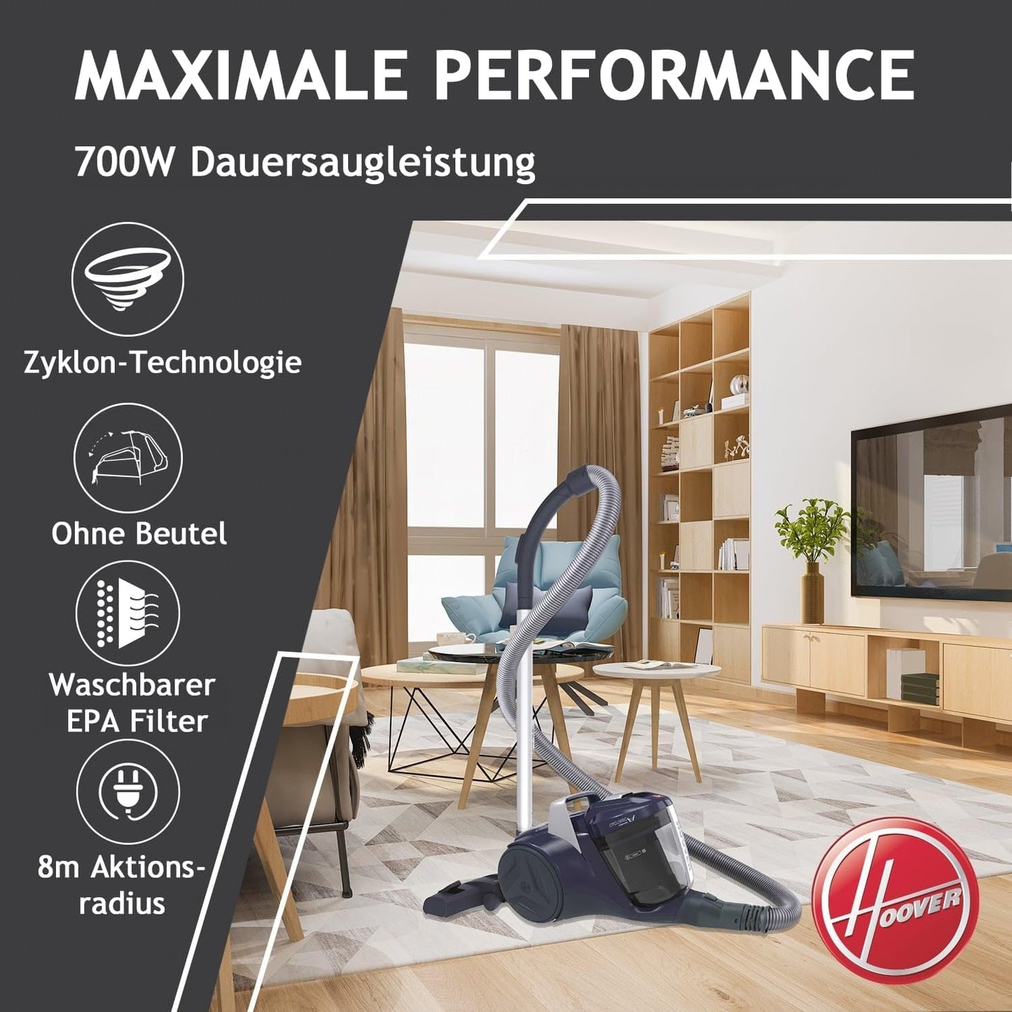 Breeze BR71_BR20 - Beutelloser Staubsauger, Home