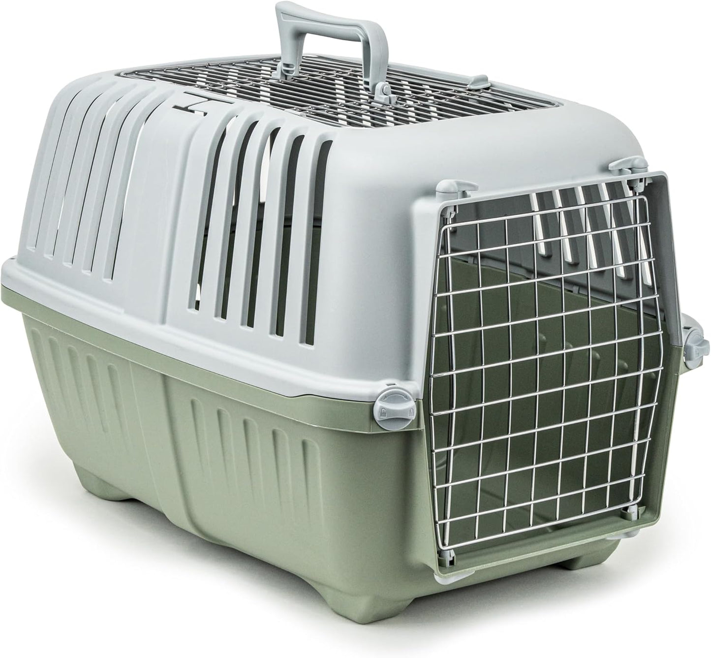 Hundetransportbox, Hellgrün