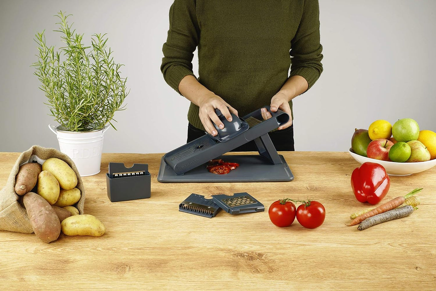 Gemüsehobel Set easyprepare, Gemüsehobel,6-tlg.